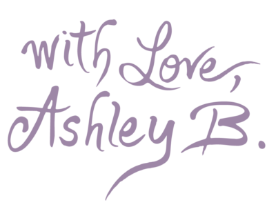 With Love, Ashley B.