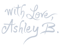 With Love, Ashley B.