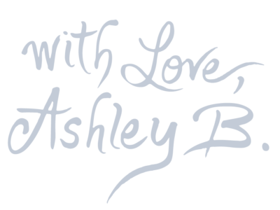 With Love, Ashley B.