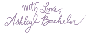 With Love, Ashley Bachelor